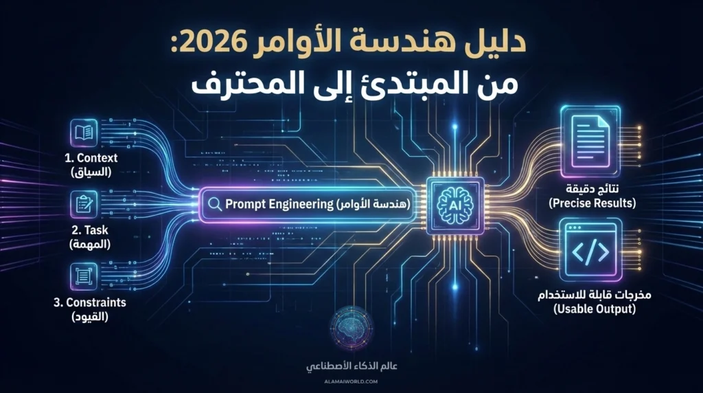 هندسة الأوامر في الذكاء الاصطناعي 2026