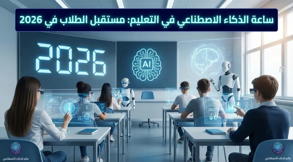 ساعة الذكاء الاصطناعي في التعليم