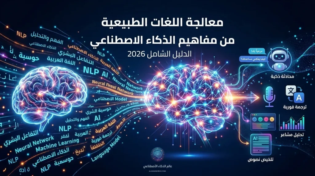 معالجة اللغات الطبيعية من مفاهيم الذكاء الاصطناعي