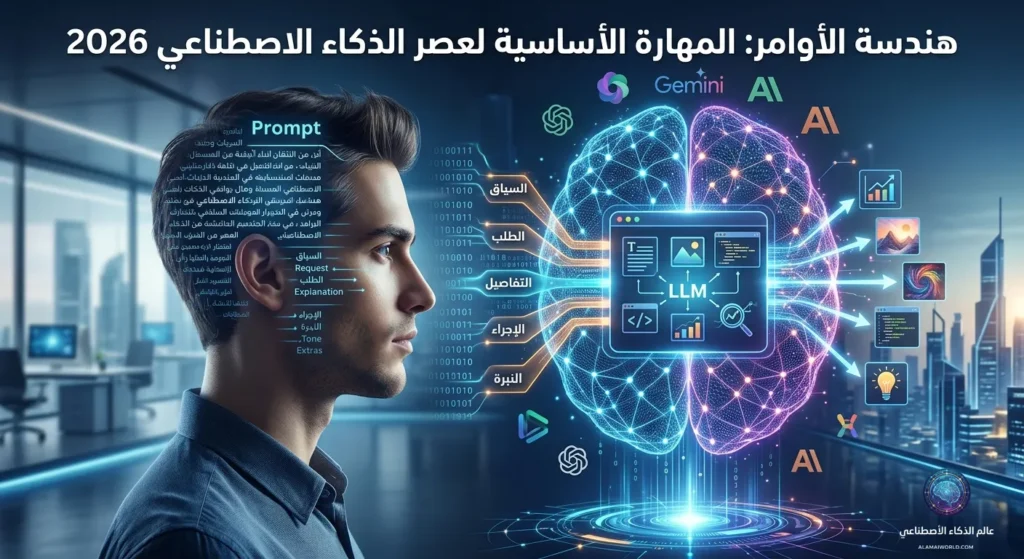 كتابة Prompt احترافي للذكاء الاصطناعي