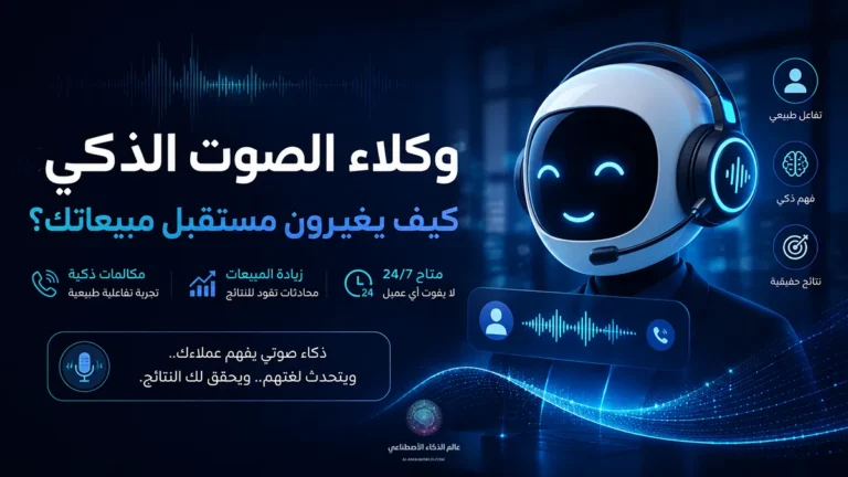 وكلاء الصوت الذكي يعالجون مكالمات العملاء باستخدام الذكاء الاصطناعي لتحسين المبيعات، أتمتة خدمة العملاء، والرد التلقائي على مدار الساعة داخل الشركات والمتاجر الإلكترونية.